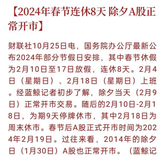 A股春節(jié)八天假期，市場影響及投資策略分析