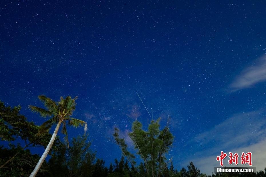 夏夜星空璀璨，蟬聲響徹田野