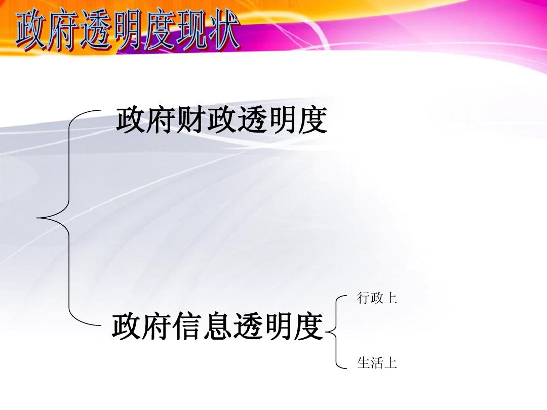 政治透明度對社會政策信任度的提升